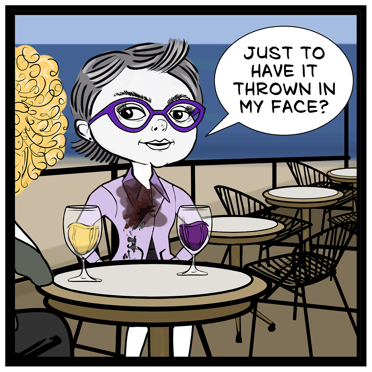 typical day at work comic – Donna Lake workplace comic strip.