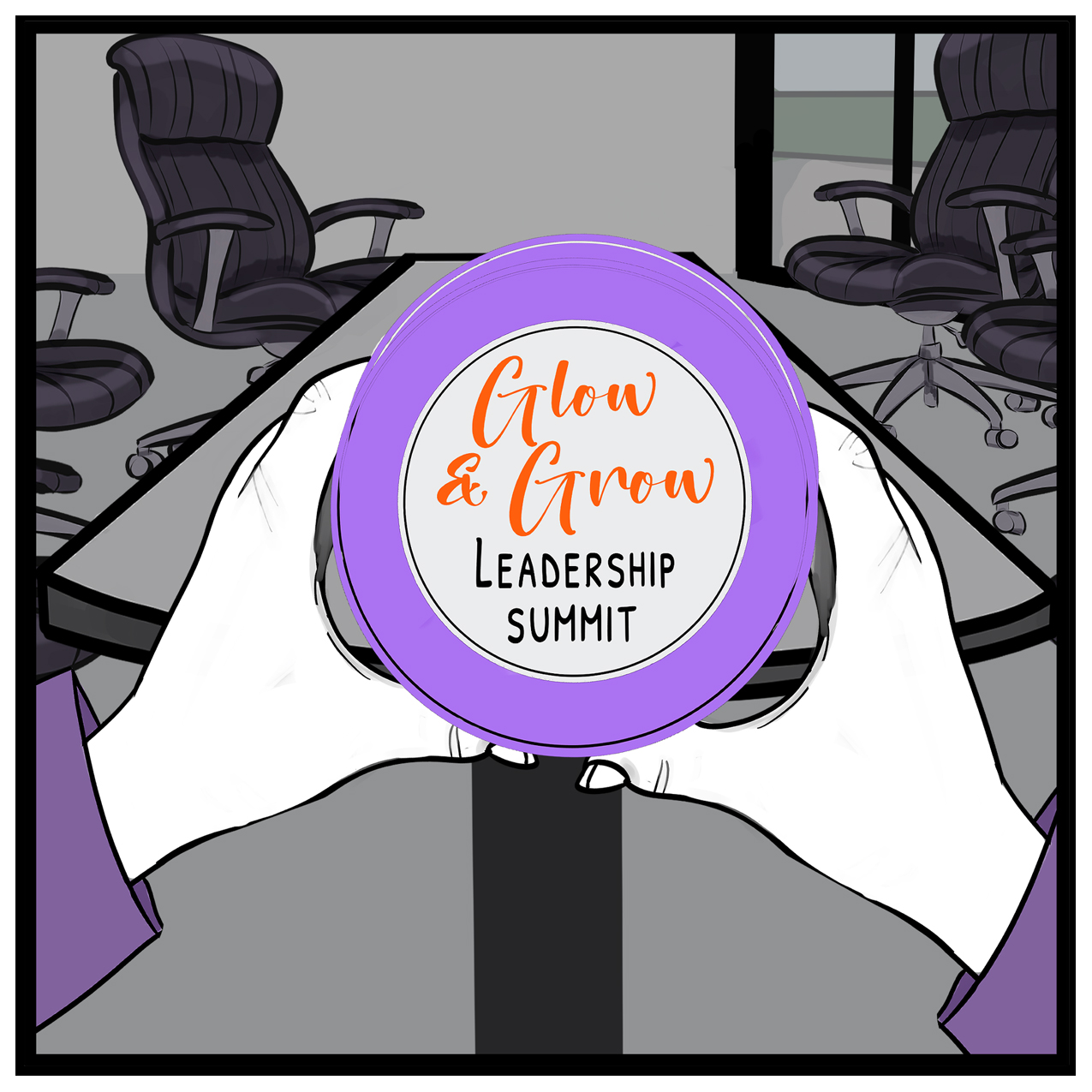 corporate leadership swag comic – Donna Lake workplace comic strip.