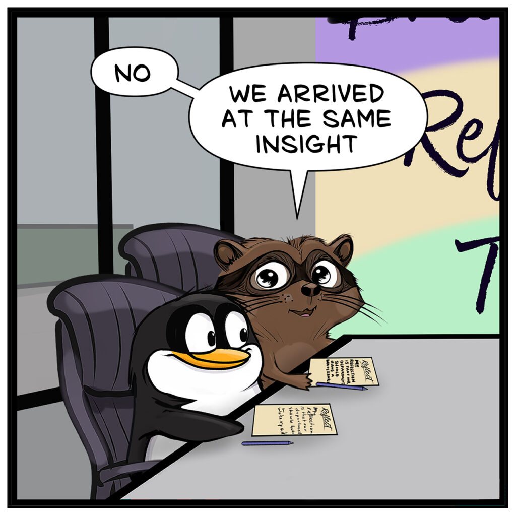 Donna Lake Comic: Copy That